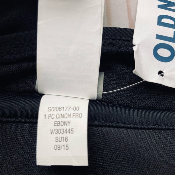 Old Navy Ebony Cinch Front Swimsuit Size XL - Picture 14 of 14